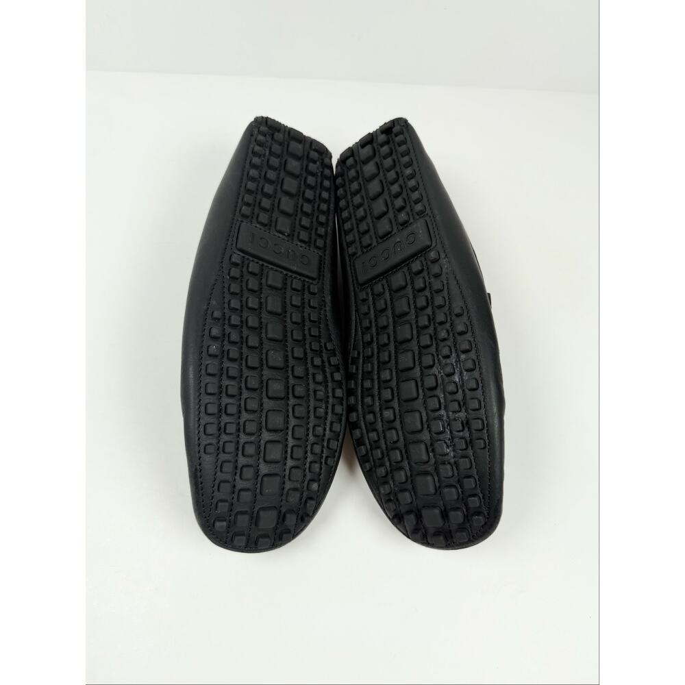 Size 9 - Gucci Leather Black Loafers - Picture 7 of 9